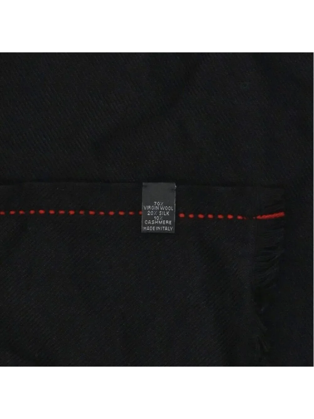 Dior Homme Cashmere Blend Stitch Shawl Scarf